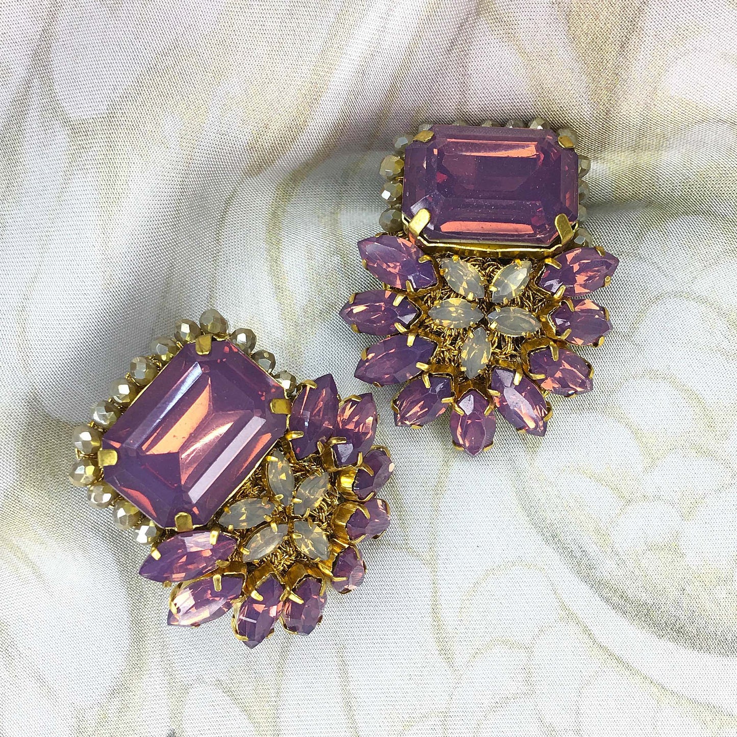 Claire Button Earrings