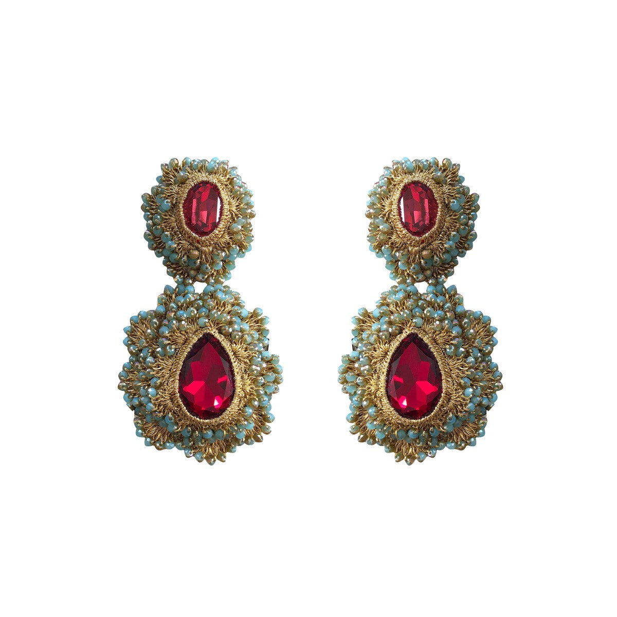Deloris Baroque Statement Earrings