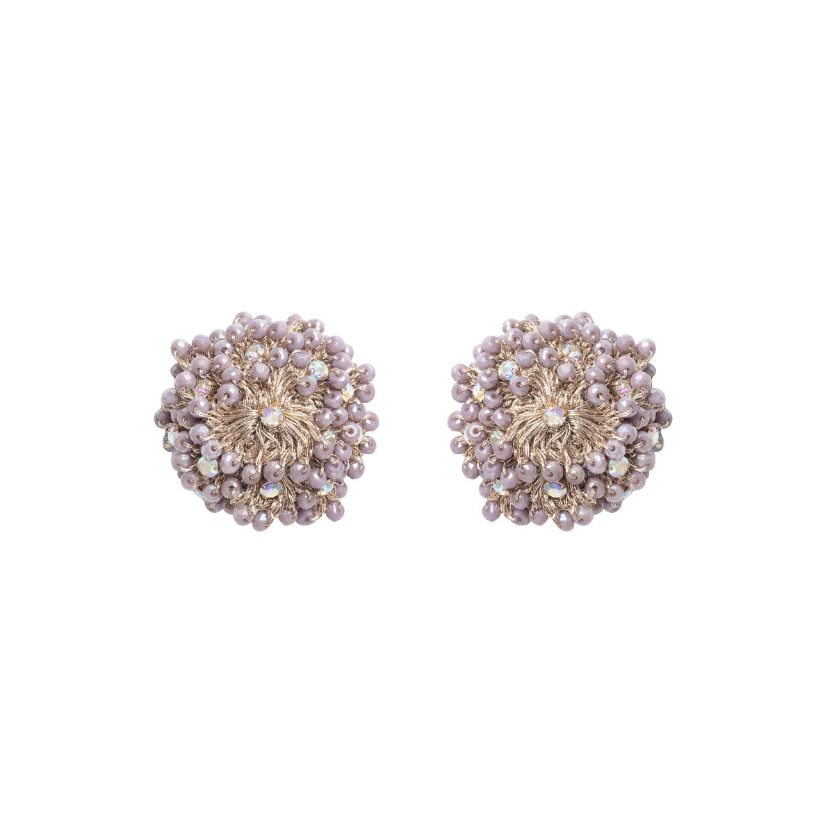 Mindi Pretty Button Earrings