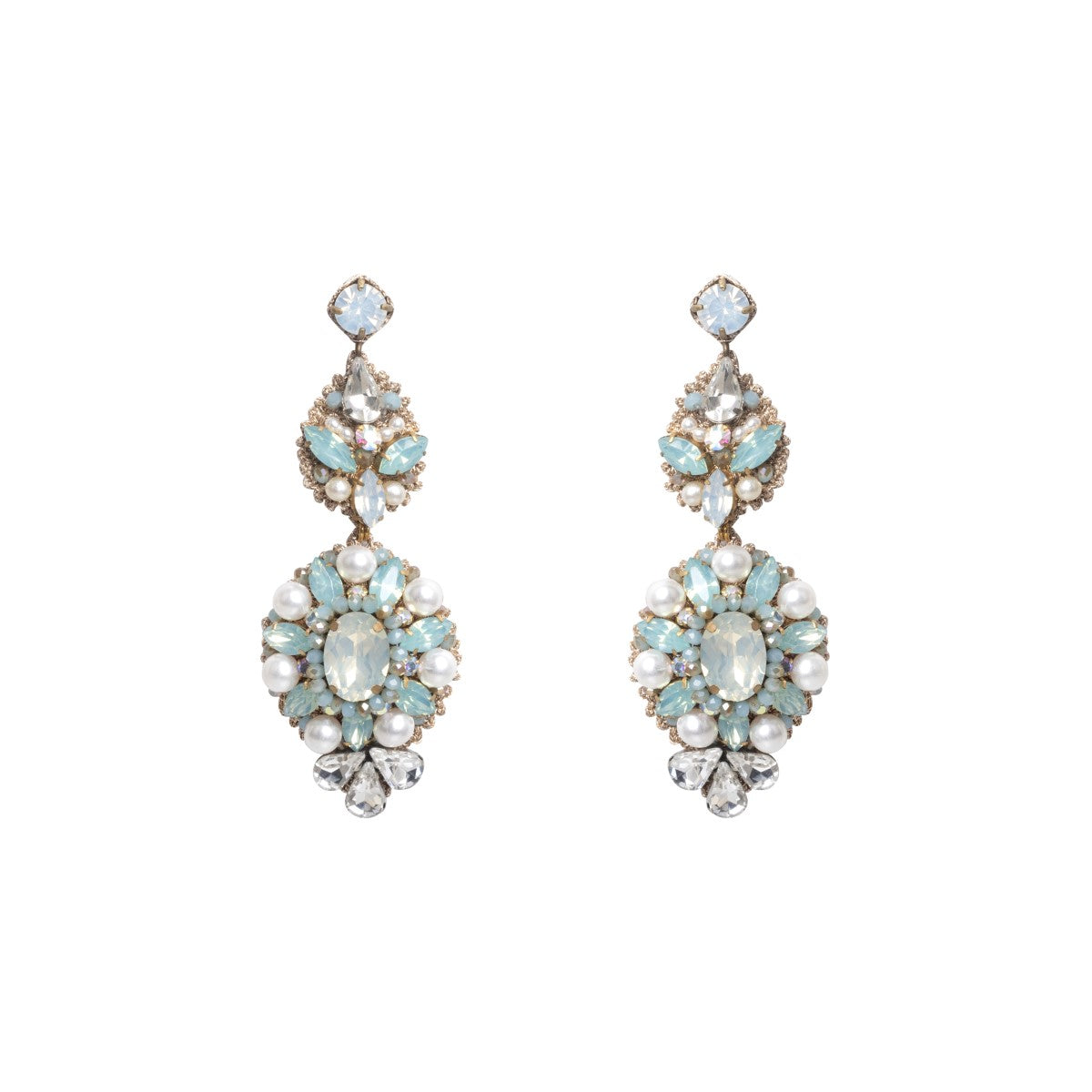 Lynette Large Statement Dangler Earrings