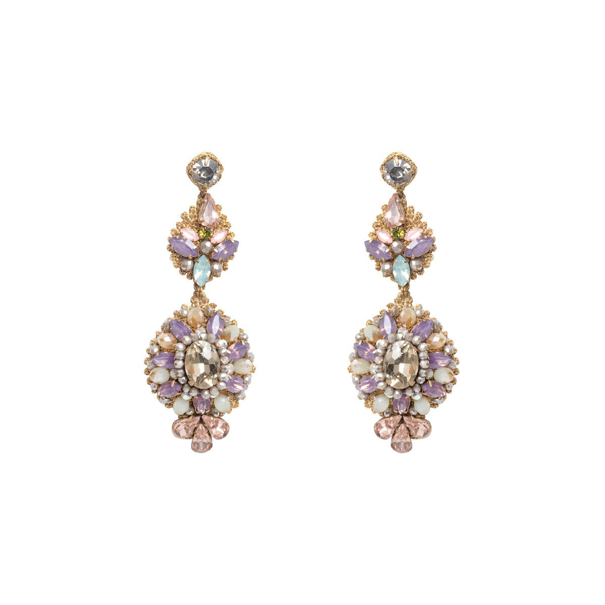 Lynette Large Statement Dangler Earrings