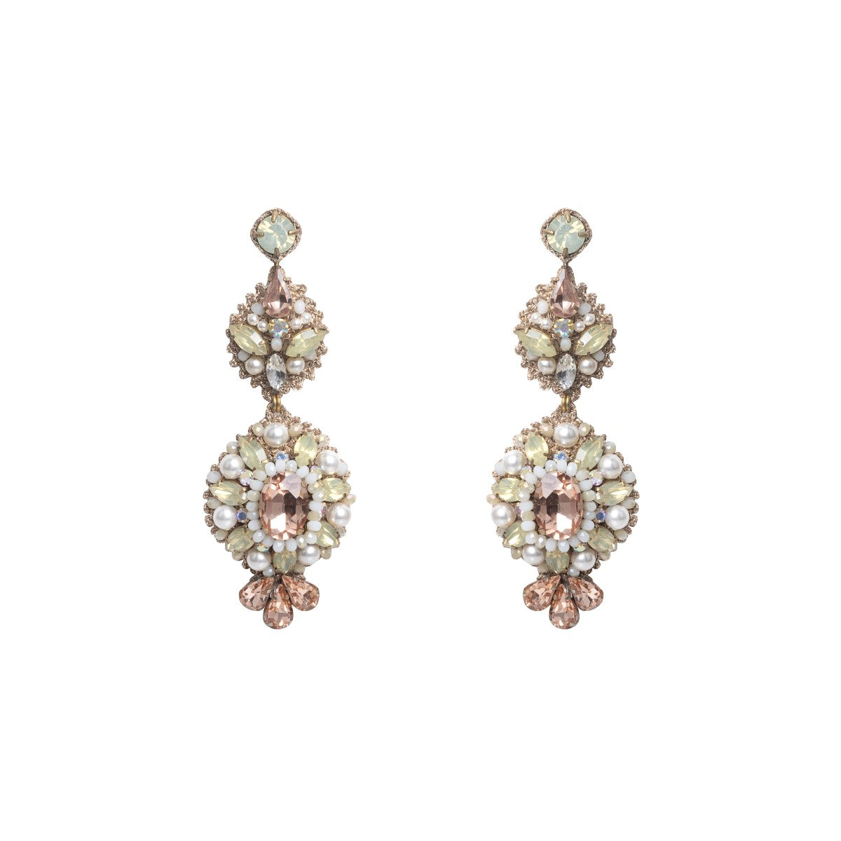 Lynette Large Statement Dangler Earrings
