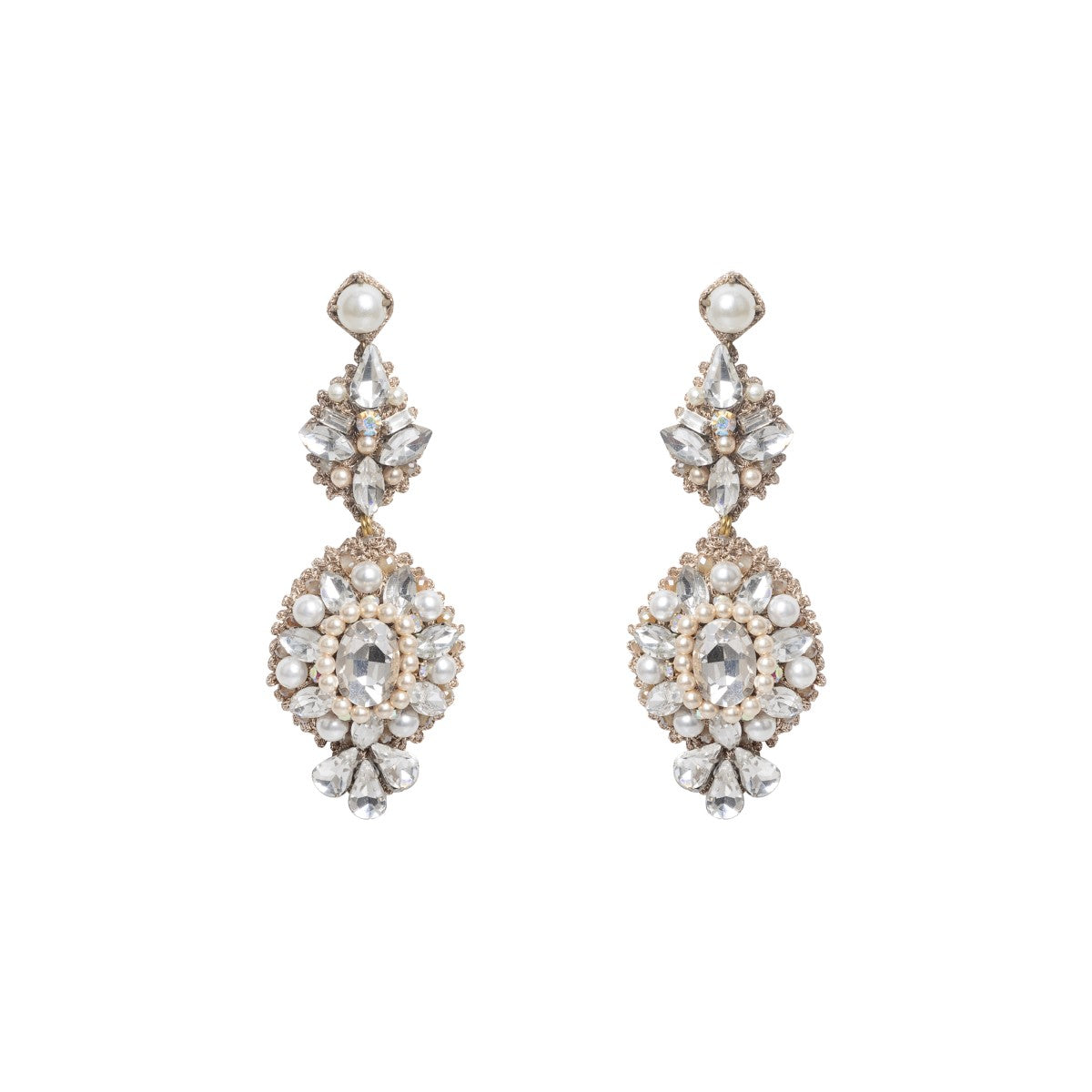 Lynette Large Statement Dangler Earrings