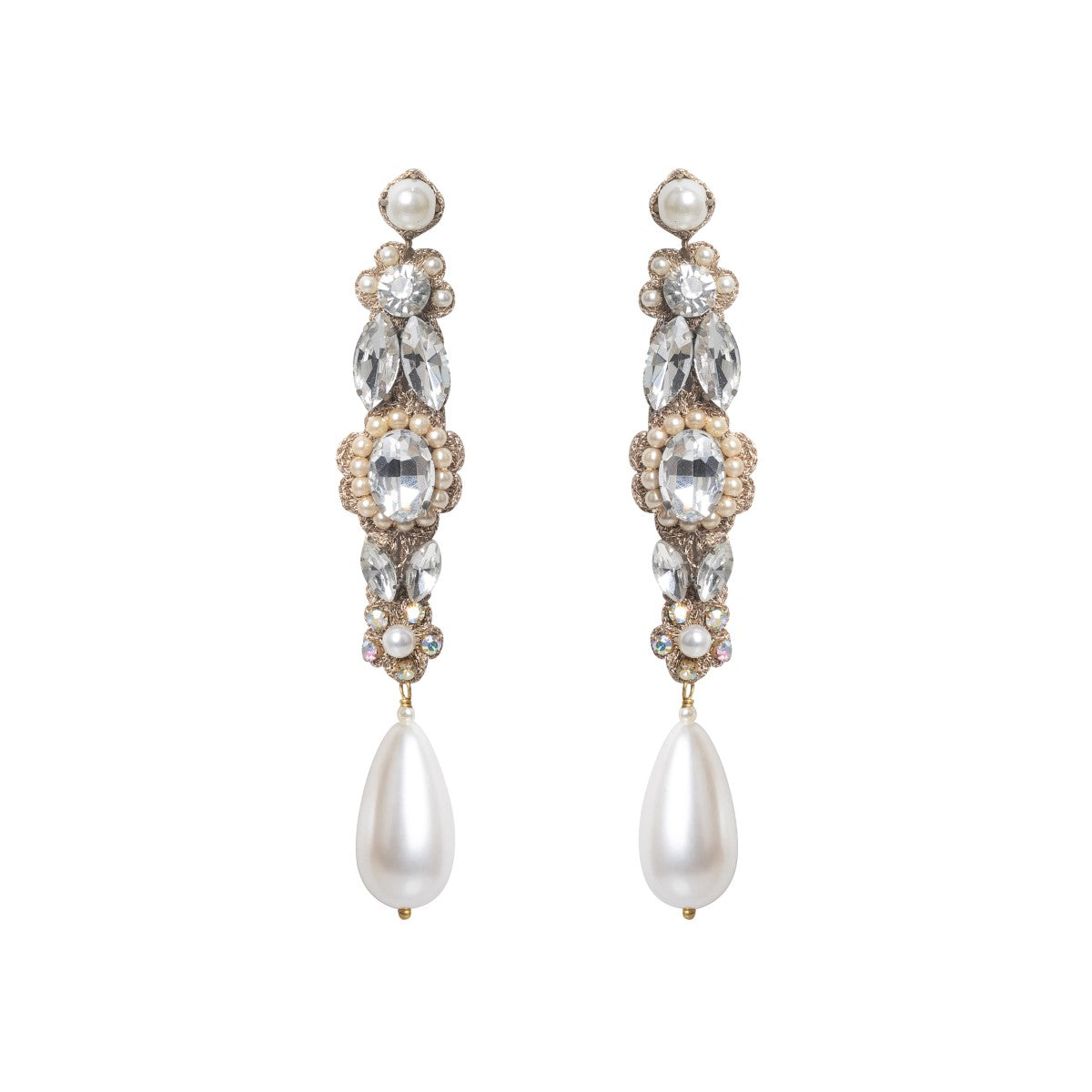 Priya Long Statement Dangler Earrings