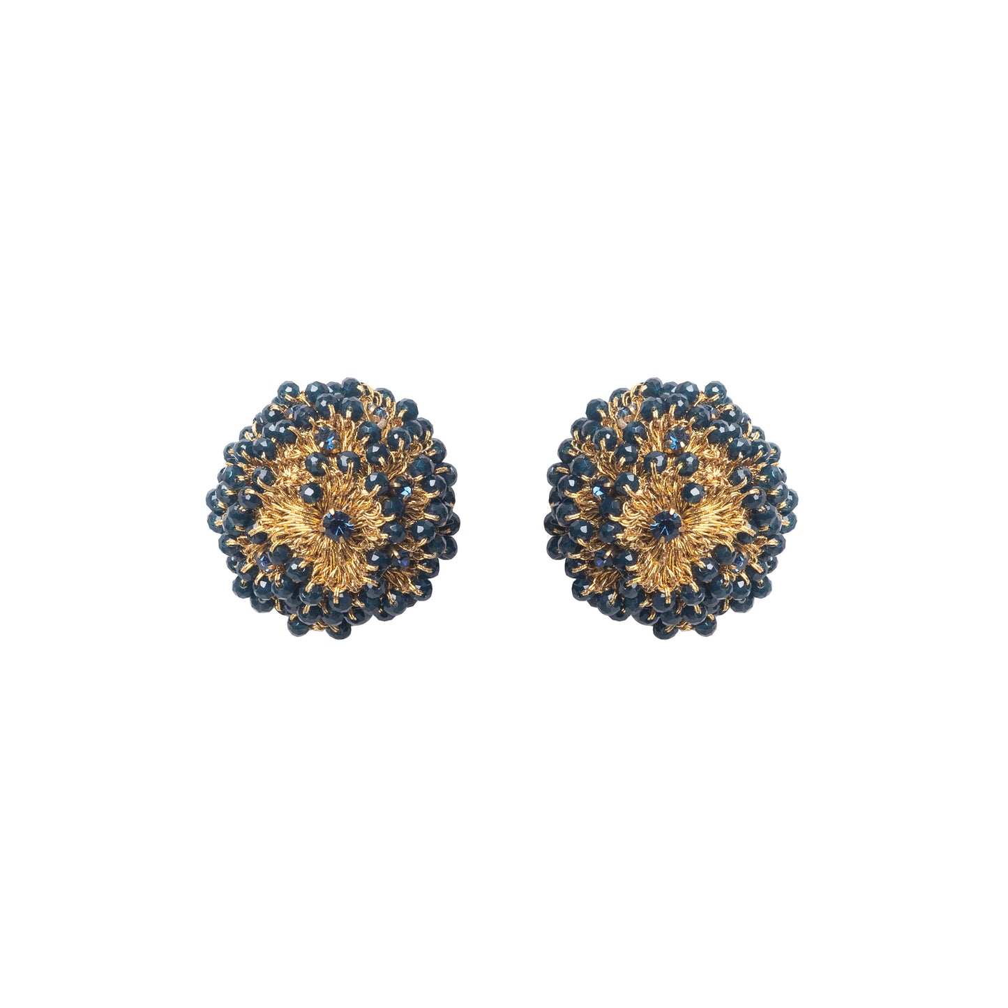 Mindi Pretty Button Earrings