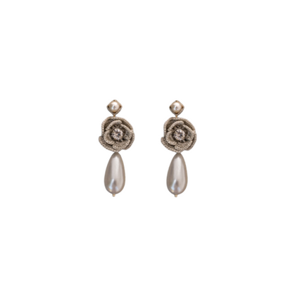 Rose Drop Earring
