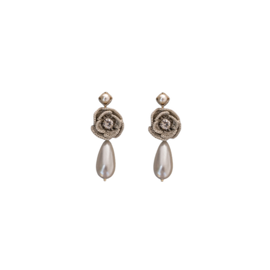 Rose Drop Earring