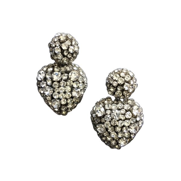 Lucy Heart Shaped Statement Earrings
