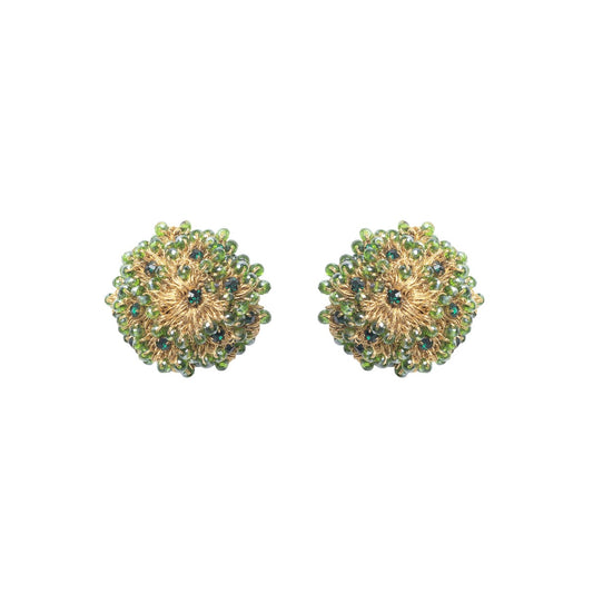 Mindi Pretty Button Earrings