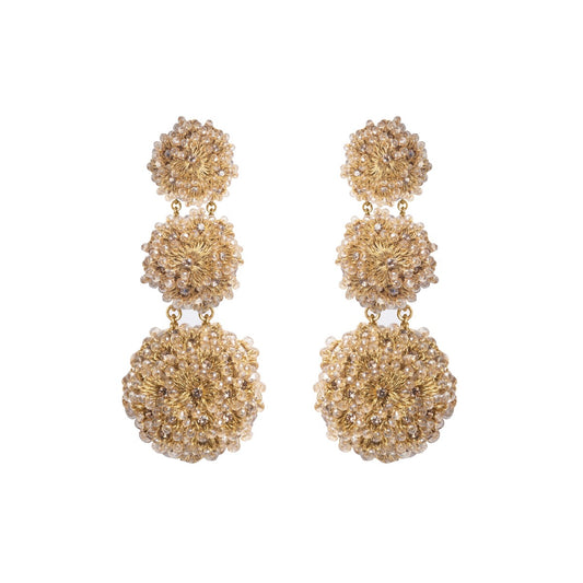 Minakshi Earrings - Gold