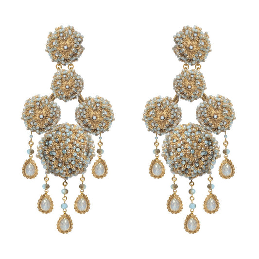 Berthe Large Chandelier Statement Earrings