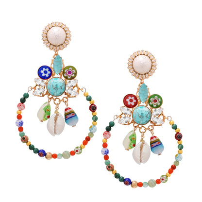 Astral Earrings Multicolour Euro